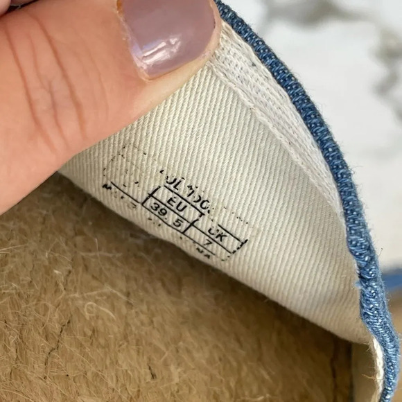 Soludos PINEAPPLES DENIM BLUE 9 - Picture 6 of 8